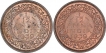 Bronze One Twelfth Anna Coins of King George VI of Bombay Mint of 1939.