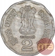 Rare Cupro Nickel Two Rupee Coin of Subhas Chandra Bose of Calcutta Mint of Republic India.