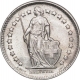 Silver Half Franc Coin of Switzerlan of 1946.