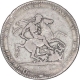 Silver One Crown Coin of Georgius III of United Kingdom of 1819.