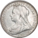 Silver One Florin Coin of Victoria of Great Britain of 1897.