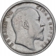 Silver One Rupee Coin of King Edward VII of Calcutta Mint of 1903. 