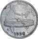 Error Steel Fifty Paise Coin of Republic India.