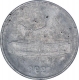 Error Steel Fifty Paise Coin of Republic India.