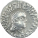 Silver Drachma Coin of Apollodotos II of Indo Greeks.