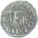 Silver Drachma Coin of Apollodotos II of Indo Greeks.