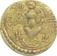 Gold Dinar Coin of Samudragupta of Gupta Dynasty of Sceptre Type.