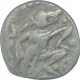 Billon Dramma Coin of Bhoja I of Gurjara Pratiharas.