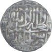 Silver One Rupee Coin of Akbar of Hadrat Delhi Mint. 