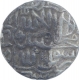 Silver One Rupee Coin of Akbar. 