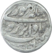 Silver One Rupee Coin of Jahangir of Lahore Mint.