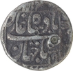 Silver Half Rupee Coin of Shah Jahan of Surat Mint.