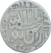 Silver One Rupee Coin of Shah Jahan of Ahmadabad Mint.