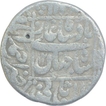 Silver One Rupee Coin of Shah Jahan of Ahmadabad Mint.