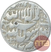 Silver One Rupee Coin of Shah Jahan of Multan Mint.