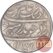 Silver One Rupee Coin of Aurangzeb of Ahmadabad Mint. 