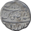 Silver One Rupee Coin of Aurangzeb Alamgir of Allahabad Mint.