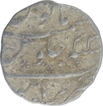 Silver One Rupee Coin of Aurangzeb Alamgir of Burhanpur Mint.