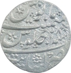 Silver One Rupee Coin of Aurangzeb Alamgir of Kanbayat Mint. 