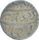 Silver One Rupee Coin of Aurangzeb Alamgir of Lakhnau Mint.