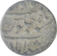 Silver One Rupee Coin of Aurangzeb of Murshidabad Mint.