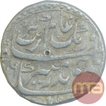 Silver One Rupee Coin of Aurangzeb Alamgir of Surat Mint. 