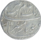 Silver One Rupee Coin of Aurangzeb Alamgir of Surat Mint. 