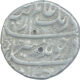 Silver One Rupee Coin of Aurangzeb Alamgir of Surat Mint.