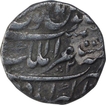 Silver One Rupee Coin of Shah Alam Bahadur of Akbarabad Mustaquir Ul Mulk Mint.