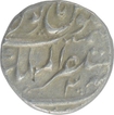 Silver One Rupee Coin of Shah Alam Bahadur of Akbarabad Mustaqir Ul Mulk Mint. 