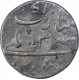 Silver One Rupee Coin of Shah Alam Bahadur of Bareli Mint.