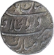 Silver One Rupee Coin of Shah Alam Bahadur of Shahjahanabad Dar Ul Khilafa Mint.