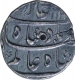 Silver One Rupee Coin of Shah Alam Bahadur of Ujjain Dar Ul Fath Mint.