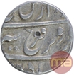 Silver One Rupee Coin of Farrukhsiyar of Akbarnagar Mint.