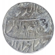 Silver One Rupee Coin of Rafi ud Darjat of Murshidabad Mint.