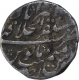 Silver One Rupee Coin of Shah Jahan II of Akbarabad Mustaqir ul Khilafa Mint.