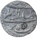 Silver One Rupee Coin of Ahmad Shah Bahadur of Bareli Mint.