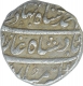 Silver One Rupee Coin of Ahmad Shah Bahadur of Sahrind Mint.