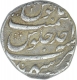 Silver One Rupee Coin of Ahmad Shah Bahadur of Sahrind Mint.