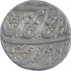 Silver One Rupee Coin of Asafabad Mint of Awadh State.