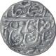 Silver One Rupee Coin of Najibabad Mint of Awadh State.