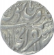 Silver One Rupee Coin of Akbarabad Mustaqir Al Khilafa Mint of Bharatpur State.