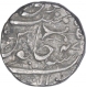 Silver One Rupee Coin of Dost Muhammad of Bhopal State.