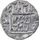 Silver One Rupee Coin of Daulat Rao Sindia of Narwar Mint of Gwalior State. 