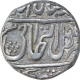 Silver One Rupee Coin of Jankoji Rao of Isagarh Mint of Gwalior State.