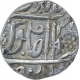 Silver One Rupee Coin of Jankoji Rao of Isagarh Mint of Gwalior State.