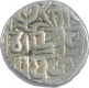 Silver One Rupee Coin of Ajit Singh of Gwalior Feudatory of Bajrang Garh.