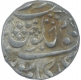 Silver One Rupee Coin of Sawai Jaipur Mint of Karauli State.