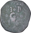 Copper Half Tanga Coin of Jose of Goa of Indo Portuguese.