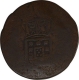 Copper One Tanga Coin of Goa of Indo Portuguese .